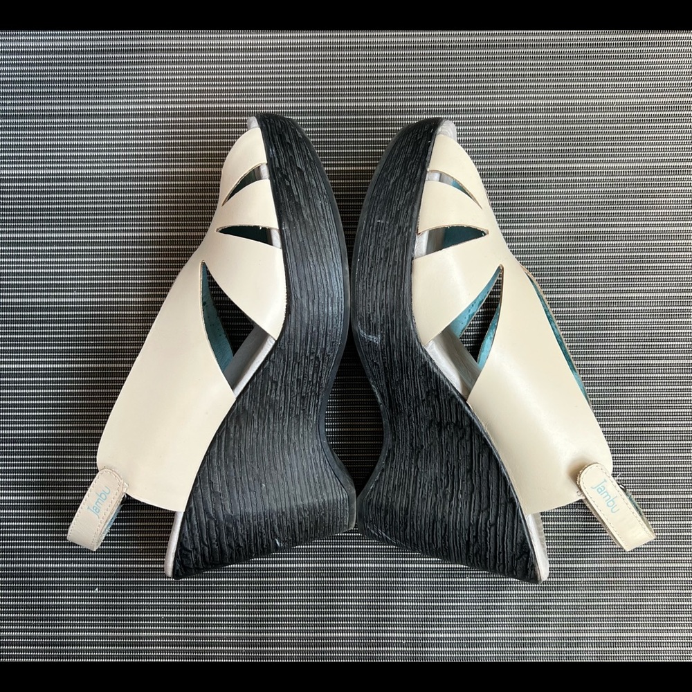 *gently used* Jambu wedge sandals (size 7.5)